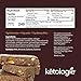 Ketologie Keto Bar – Chocolate Almond Butter (12 Bars), Natural Keto Nutritional Snack Bars, 3g Net Carbs, 14g Protein, Collagen, Whey, Almond, Cashew, Coconut Oil, Sea Salt and Naturally Sweetened.thumb 2