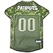 NFL New England Patriots Camouflage Dog Jersey, Large. - CAMO PET Jersey Available in 5 Sizes & 32 NFL Teams. Hunting Dog Shirt
