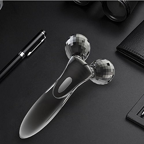 K A K U S A N / KA KU SHANG Newest Solar Energy 3D Roller Face Massager, Y-Shape Body Face Massage Wrinkle Remover Slimming Roller Tighten Skin Care Tool - Thumbnail 4