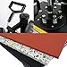 ZENY Heat Press 12''x15'' Pro 6 in 1 Combo Heat Press Machine Digital Multifunction Transfer Sublimation T-shirt / Mug / Hat / Plate