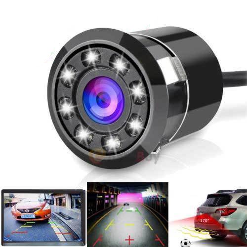 170° CMOS Car Rear View Backup Camera Reverse 8 LED Night Vision Waterproof