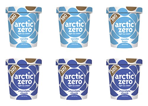 Arctic Zero Vanilla Bean and Chocolate Chunk Bakery and Dessert Gifts, 16 Fluid Ounce (pack Of 6)
