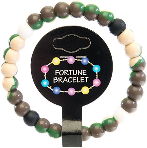 Fortune Bracelets Silicone Tie Dye (Camo/black/white)