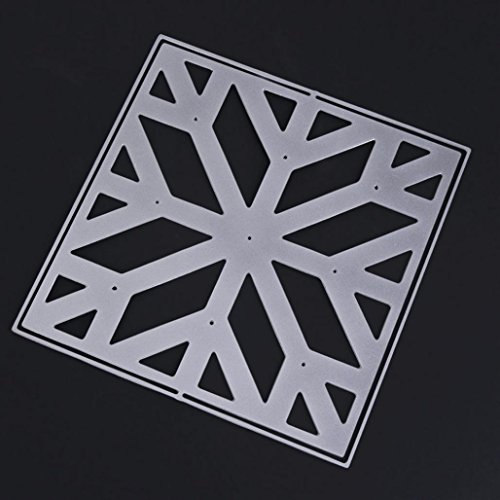 2018 New Snowflake Metal Cutting Dies Stencils DIY Scrapbooking Album Paper Card by TOPUNDER G