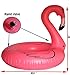 Giant Inflatable Flamingo pool Float party tube floatie, 4 Feet Wide and 3 Feet Tall