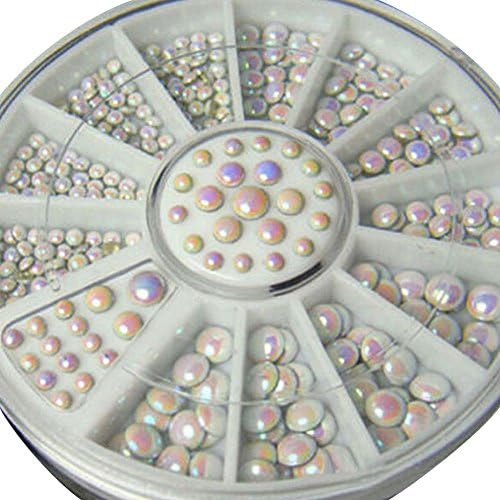 Boomerre 3 Size Diy Glitter Rhinestones Charm 3D Nail Art Decor Accessories
