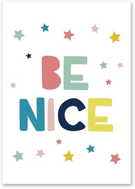 colorful nursery art