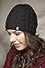 HEAT HOLDERS - Women's Thermal Fleece Cable Knit Winter Hat 3.4 Tog - One Size (Black)