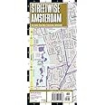 Streetwise Amsterdam Map: Laminated City Center Street Map of Amsterdam, Netherlands (Michelin Streetwise Maps)