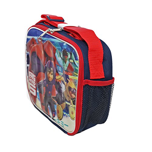 Ruz Disney Big Hero 6 Lunch Bag with Adjustable Shoulder Strap - Thumbnail 3