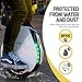 SWAGTRON SwagRoller Electric Unicycle: Multi-Terrain Dual Air-Filled Tires; Retractable Handle; App & Bluetooth Speaker