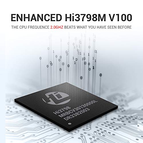 TV BOX Android, TaNix Hi6S Android 9.0 Box Hisilicon Con MIMO WiFi 2GB LPDDR4 +8GB eMMC /2.4G&5GHz/1080P UI Supporto 3D 4K HD H.265 HDMI DLNA Smart TV BOX