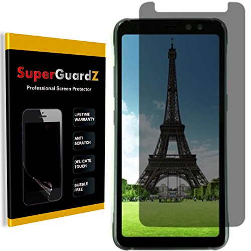 [2-Pack] Samsung Galaxy S8 Active [NOT Fit Samsung S8 / S8 Plus] Screen Protector [Privacy Anti-Spy] - SuperGuardZ, Anti-Glare, Anti-Scratch, Anti-Bubble [Lifetime Replacement]