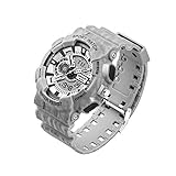 Waterproof Men's G Type Analog Digital Date Army Camo Sports Wrist Watch (grey)