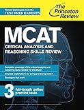 MCAT Critical Analysis and Reasoning Skills Review: New for MCAT 2015 (Graduate School Test Preparation)