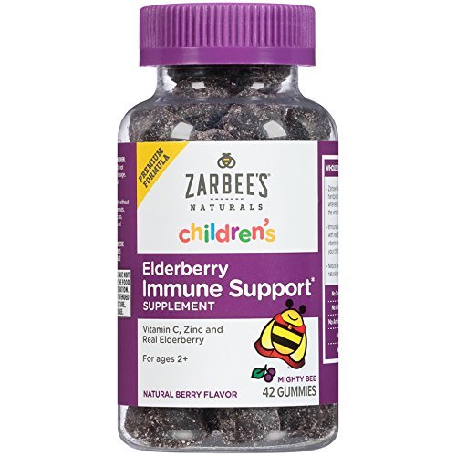 Zarbee's Naturals Children's Mighty Bee Gummies, Elderberry Immune