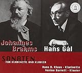 SONATAS FOR CLARINET AND PIANO                     image