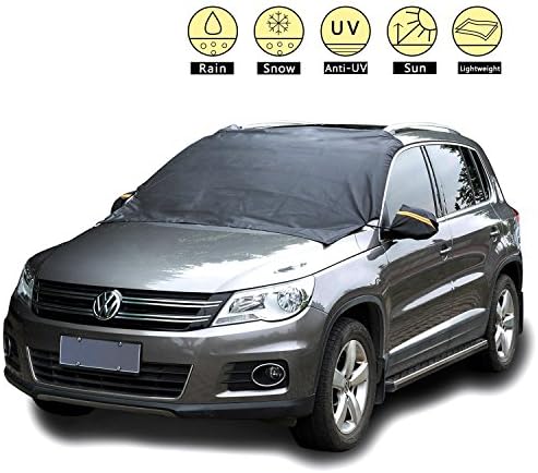 Trendsettings Magnetic Ice, Snow, Frost Guard Windshield Cover for Car, Truck, SUV - Protective All Season Waterproof Windproof Window Screen - Winter Auto Gear for Men, Women Drivers