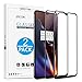 OMOTON 3D Full Coverage Tempered Glass Screen Protector for OnePlus 6T 6.41 inch [2 Pack]