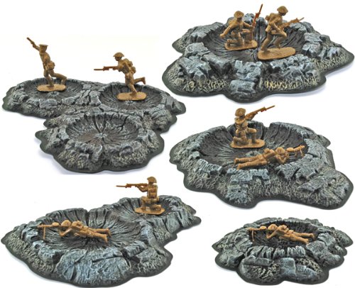 Pegasus Hobbies Prepainted Crater Set PGH5215