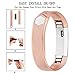 Tobfit 2Pcs Fitbit Alta Bands/Fitbit Alta HR Bands for Women and Men, Smooth TPU Classic Accessory Band Wristband for Fitbit Alta/Fitbit Alta HR, Small, Gold+Rose Gold