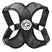 Gooby - X Harness, Small Dog Choke Free Step-in Harness with Synthetic Lambskin Soft Strap, Black, Small