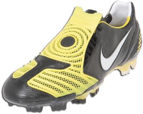 Amazon.com | Nike Total 90 Laser II FG Black/Tour Yellow Size 7 | Soccer