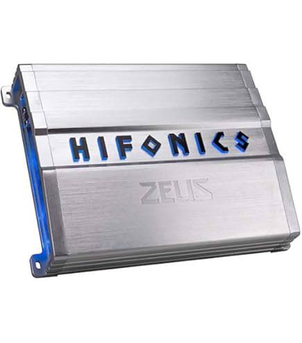 Amazon.com: Hifonics ZG-600.4 Zeus Gamma 4 Channel Super A/B Class