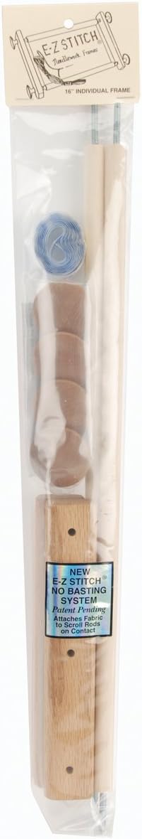 AMERICAN DREAM PRODUCTS Oak E-Z Stitch Frame, 16-Inch