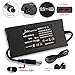 [2 Years Warranty] 3 Prongs - Elivebuy® Ultra-Slim 19.5V 4.62A 90W AC Adapter/Power Supply&Cord for Dell Inspiron 1150 13 13r 1440 1464 14r 1558 1564 15r 1705 1720 1721 1750 17r 6400 8500 9200 9300 9400 E1505 E1705 M5010 M501r N3010 N4010 N5010 N5110 N7010 N7110 PP39L