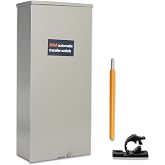 200 Amp Automatic Transfer Switch Generator, Single Phase Transfer Switch | With Power Management Replacement for Generac RXSW200A3, NEMA 3R Outdoor Rated Aluminum Enclosure for Indoor and Outdoor Use