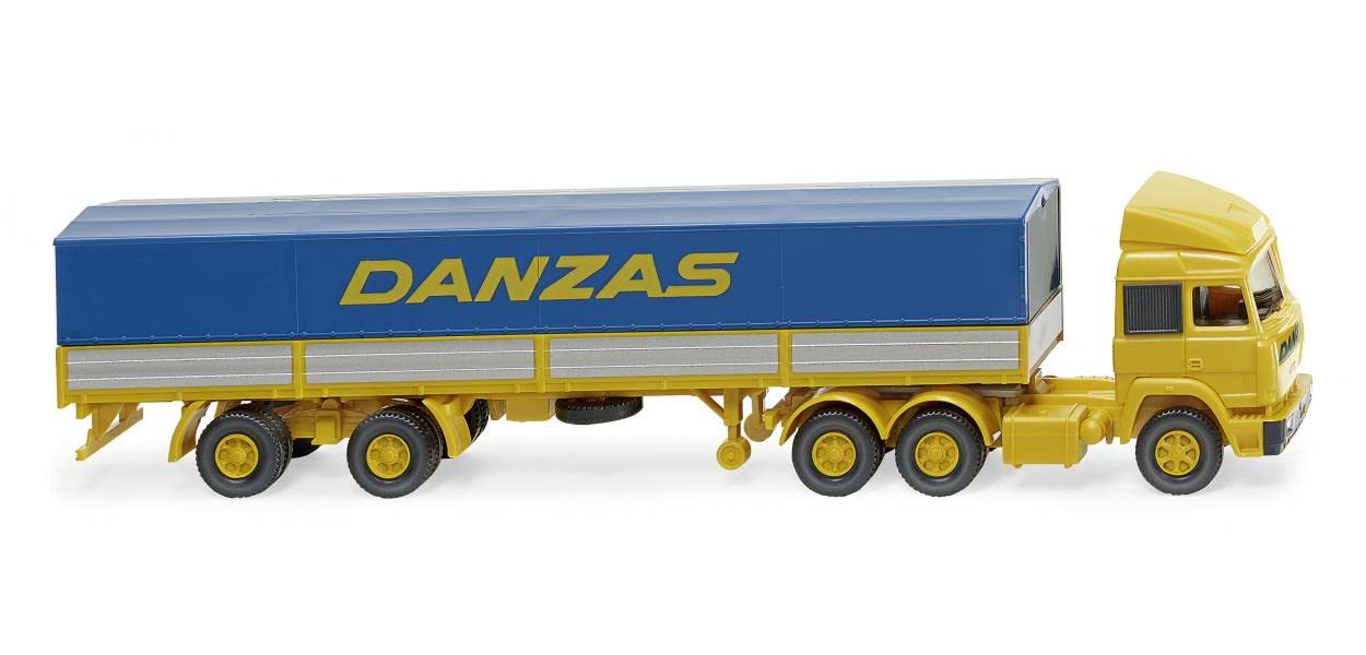 Wiking 051703 H0 Iveco Flatbed Trailer