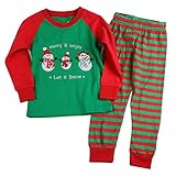 Girls Christmas pajama T shirt+long pants YSQA7051