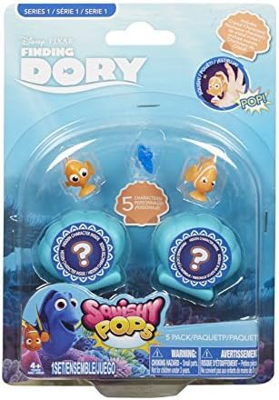 Squishy Pops Dory Squishy Pops Toy (Pack of 5) by Squishy Pops