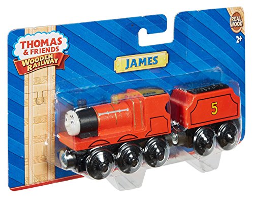 Fisher-Price Thomas & Friends Wooden Railway, James Engine - Thumbnail 2