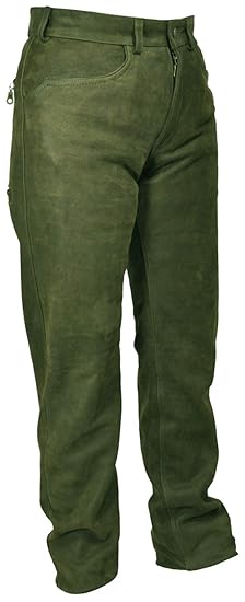 La Chasse | Lederhose aus Büffelleder für Herren | extrem strapazierfähig | Trachtenhose | Büffellederhose | Jagdlederhose | 