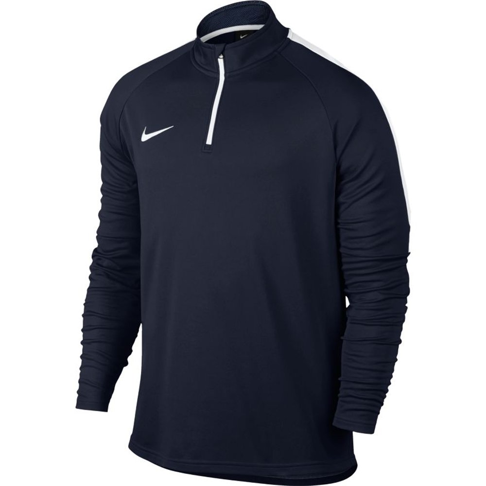 Nike Men Academy Drill Top - Obsidian/White/White, X-Large