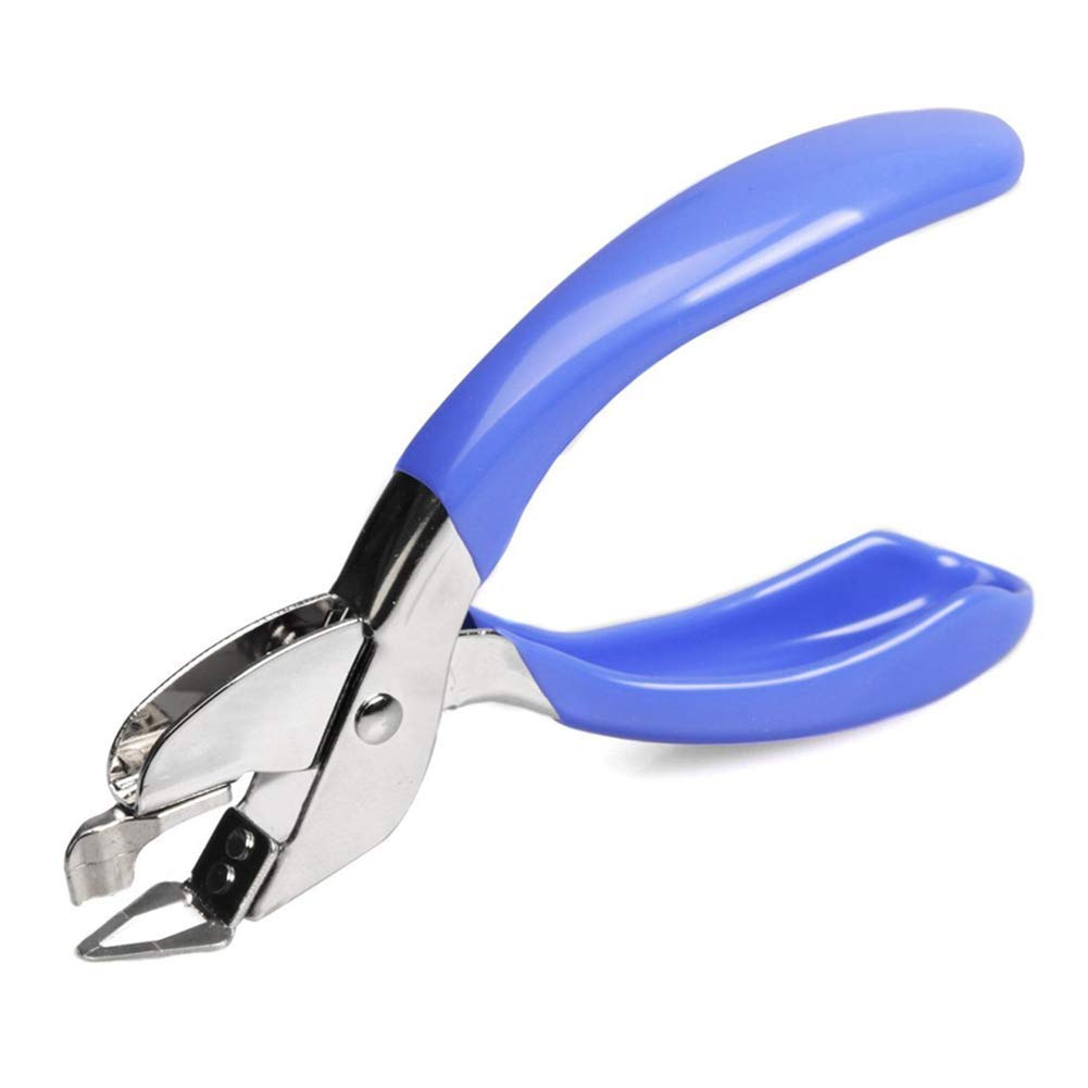 Sinzau Staple Removers, Office Staple Pull Tool, Hand-held Comfort – Blue