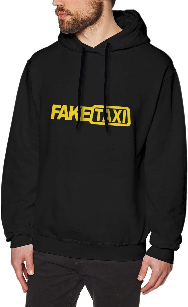 Fake Taxi Mens Hooded Sweatshirt Theme Printed Fashion Hoodie