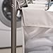 Seville Classics Deluxe Mobile 3 Heavy-Duty Laundry Hamper Sorter Bag Cart, Champagne