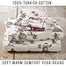 Home Fashion Designs Flannel Sheets Queen Winter Bed Sheets Flannel Sheet Set Winter Wonderland Flannel Sheets 100% Turkish Cotton Flannel Sheet Set. Stratton Collection (Queen, Winter Wonderland)