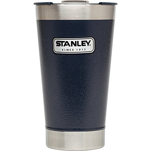 Stanley Classic Vacuum Pint 16oz Hammertone Navy