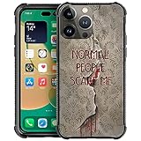 CARLOCA Compatible with iPhone 15 Pro Case,Funny