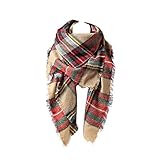 Spring Fever Stylish Warm Blanket Scarf Gorgeous Wrap Shawl A Brown Red