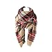 Spring Fever Stylish Warm Blanket Scarf Gorgeous Wrap Shawl A Brown Red