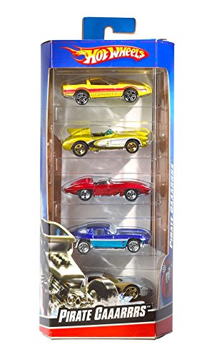 Hot Wheels 2018 Horsepower 5-Pack ~ 2011 Corvette Grand Sport, 1970 Plymouth AAR Cuda, 2005 Corvette C6R HW Grafix, Dodge Viper RT/10, Mustang Funny Car Hustle