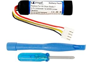 MPF Products 3350mAh GSP-1S1P-OS7A Battery Replacement Compatible with Harman Kardon Onyx Studio 7 Wireless Bluetooth Speaker