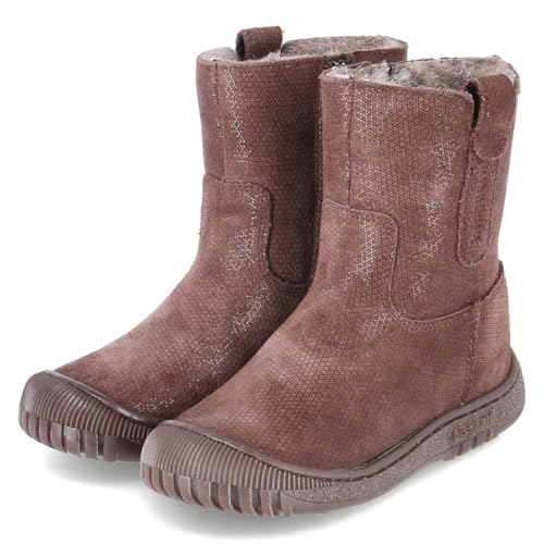 Bisgaard 64109.224 1264 Schlupfstiefel Rauleder Unisex in braun - Gr. 22
