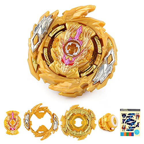 Bey Battle Evolution Blade Turbo God Bay Gold Booster SuperKing B-168 Rage Longinus Gyro Starter
