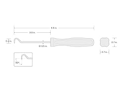 TEKTON 90-Degree Blunt Hook